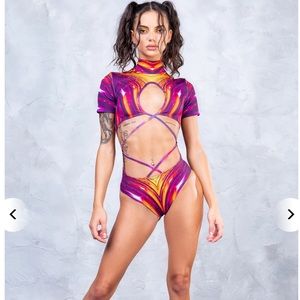 Badinka Ethereal strapped body suit